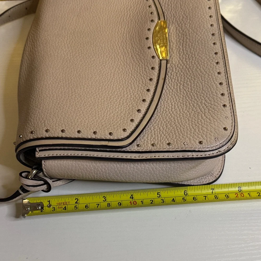 Kate Spade Light Taupe Crossbody Bag with Tassel
